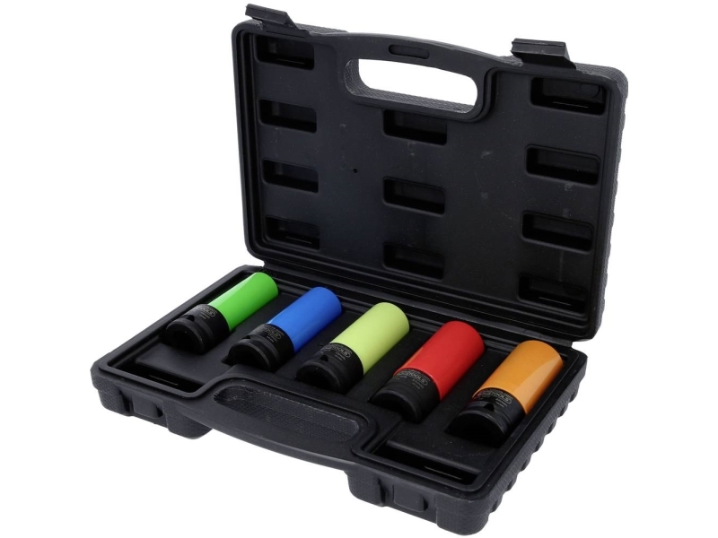 5 Dalių Smūginių Galvų Rinkinys Ks Tools 1/2&Quot