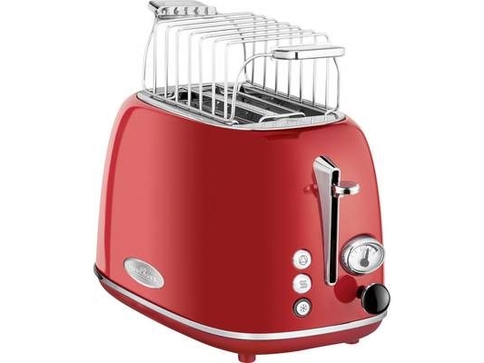 ProfiCook PC-TA 1193, 2 skivor, Röd, Rostfritt stål, Metall, Nivå, 815 W, 220 - 240 V | Köksapparater - Bröd & Rostat bröd - Brödrost | GameStuff