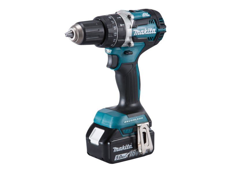 Makita Flat Grip 18V 54 / 30Nm 2X3.0Ah Li-Ion Ohne Borsten Makpac Case