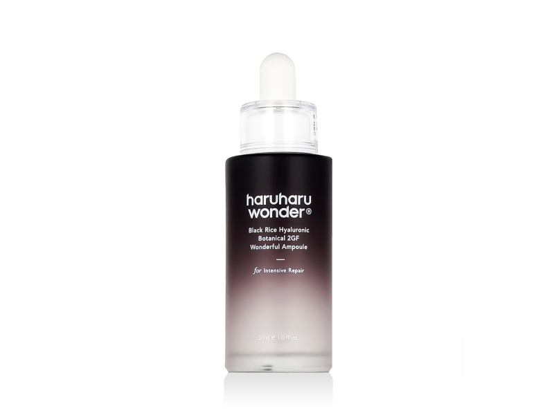 Haruharu Wonder Black Rice Botanical 2Gf Ampoule 1 Fl.Oz 30Ml Facial Serum Egf Anti-Aging Wrinkle Care Cruelty Free Ewg-Green