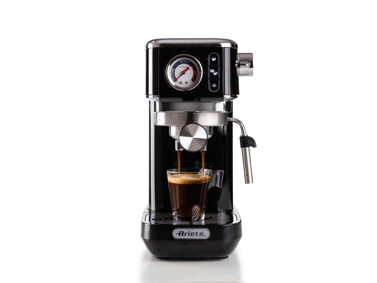 Ariete 1381/32, Espressomaskine, 1,1 L, Kaffekapsel, Malet Kaffe, 1300 W, Sort