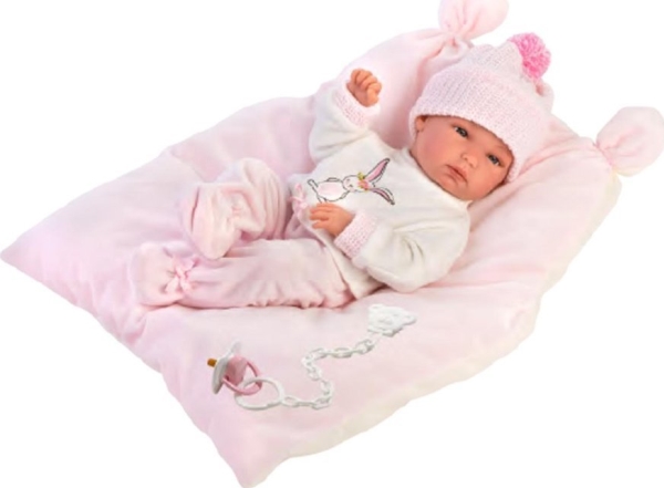 Llorens Llorens 17412 Mimi 42 Cm Babypuppe Mit Tragetasche