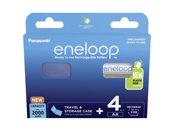 Eneloop Eneloop Hr06 Wiederaufladbare Aa Batterie Nimh 2000 Mah 1.2 V 1.2 V 4 Stück