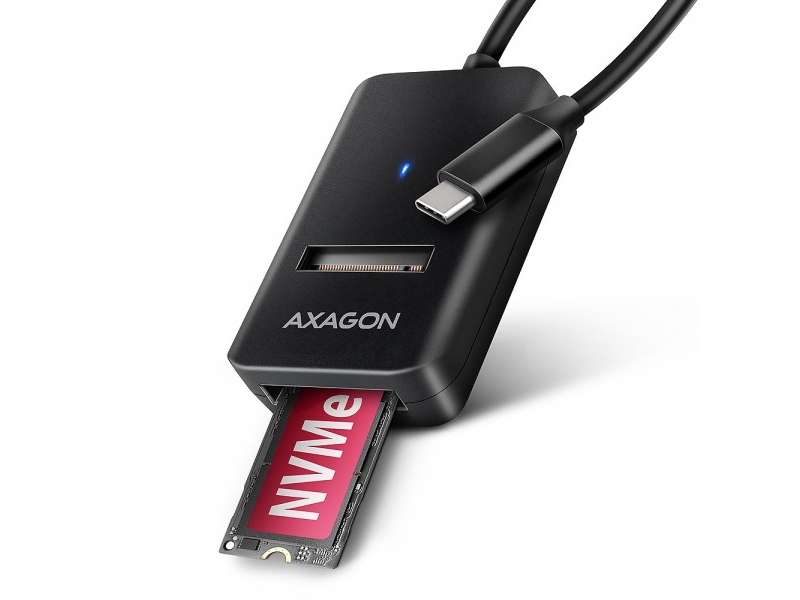 Adm2-Cm Adapter Usb3.2 Gen 2 M.2 Nvme/Sata Ssd 10Cm Usb-C Cable