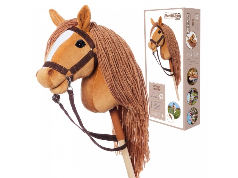 Hoppihorse Hobby Pferd A3 Kastanie