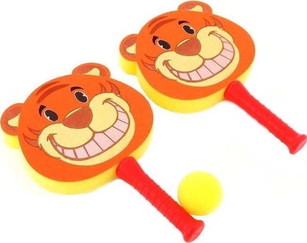 Tiger soft rackets in net 413993