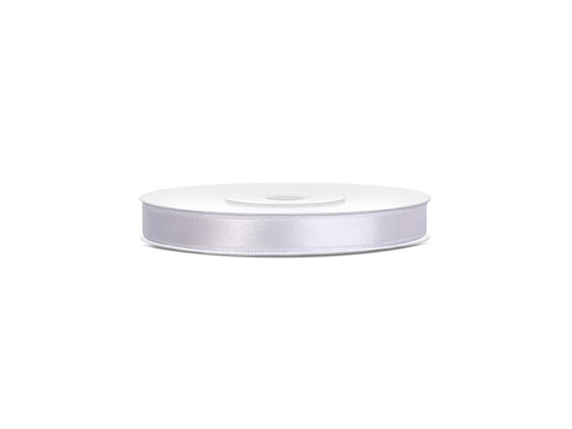 Weißes Satinband 6Mm