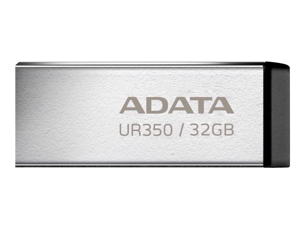 Adata Ur350 - Usb Flashdrive - 32 Gb - Usb 3.2 Gen 1 - Sort, Nikkel