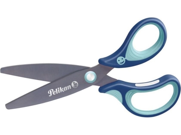 Pelikan Sc1rb, Barn, Lige Snit, Enkelt, Blå, Kunst & Håndværk Sakse, Højrehåndet