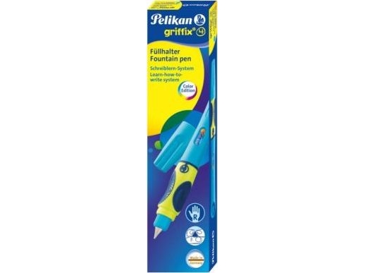Pelikan 809160, Blå, Påfyldningssystem til patron, Blå, Højrehåndet, Kasse, 1 stk