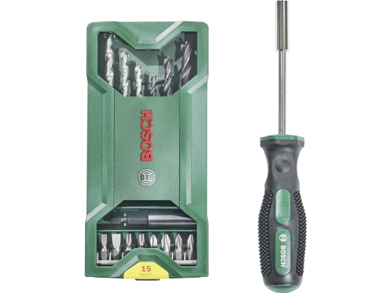 Bosch Bor-/Bitssæt Mini X-Line 16 Dele