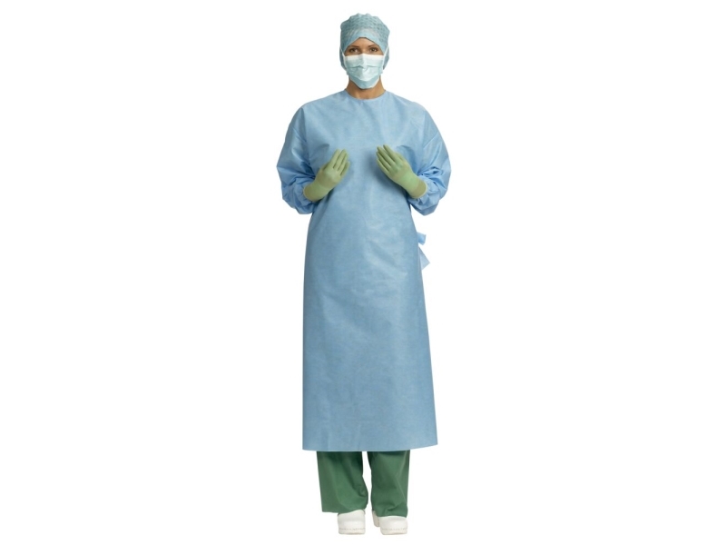 Op-Kittel, Barrier, Xl, 126Cm, Blau, Sms, Primary, Standard, Steril
