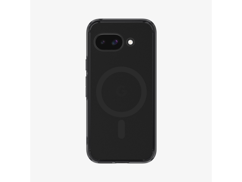 Spigen Ultra Hybrid Metal Ring (Magfit), Cover, Google, Pixel 9A, 16 Cm (6.3"), Sort
