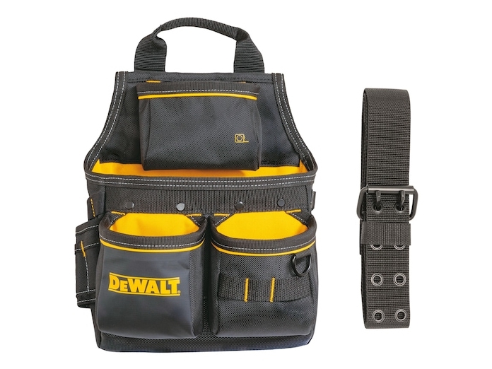 DeWALT DWST40201-1, Svart, Gul, Vattentålig väv, 13 fickor, 110 mm, 400 mm, 720 g | Verktyg & Verkstad - Förvaring i verkstad - Verktygsväska | GameStuff