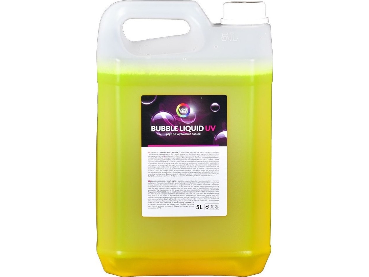 LIGHT4ME LIGHT4ME sæbeboblevæske UV-effekt 5L
