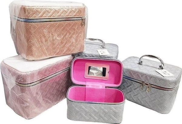 Chest M with locking mirror 21x14x13cm MIX