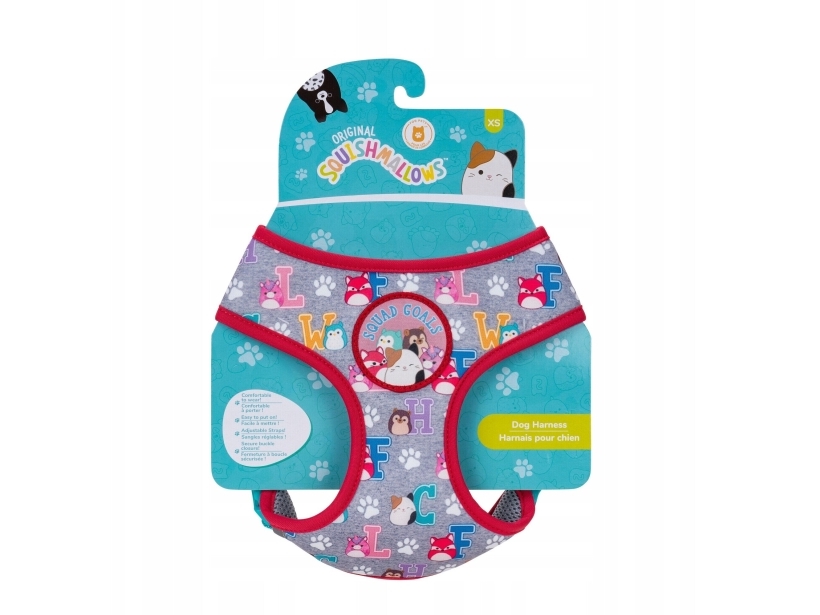 Squishmallows Pet Dog Harness Xs Squad
