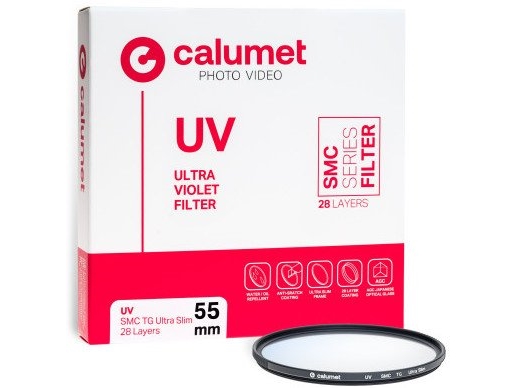 Calumet Filtr Uv Smc Tg 55 Mm Ultra Slim 28 Lagen