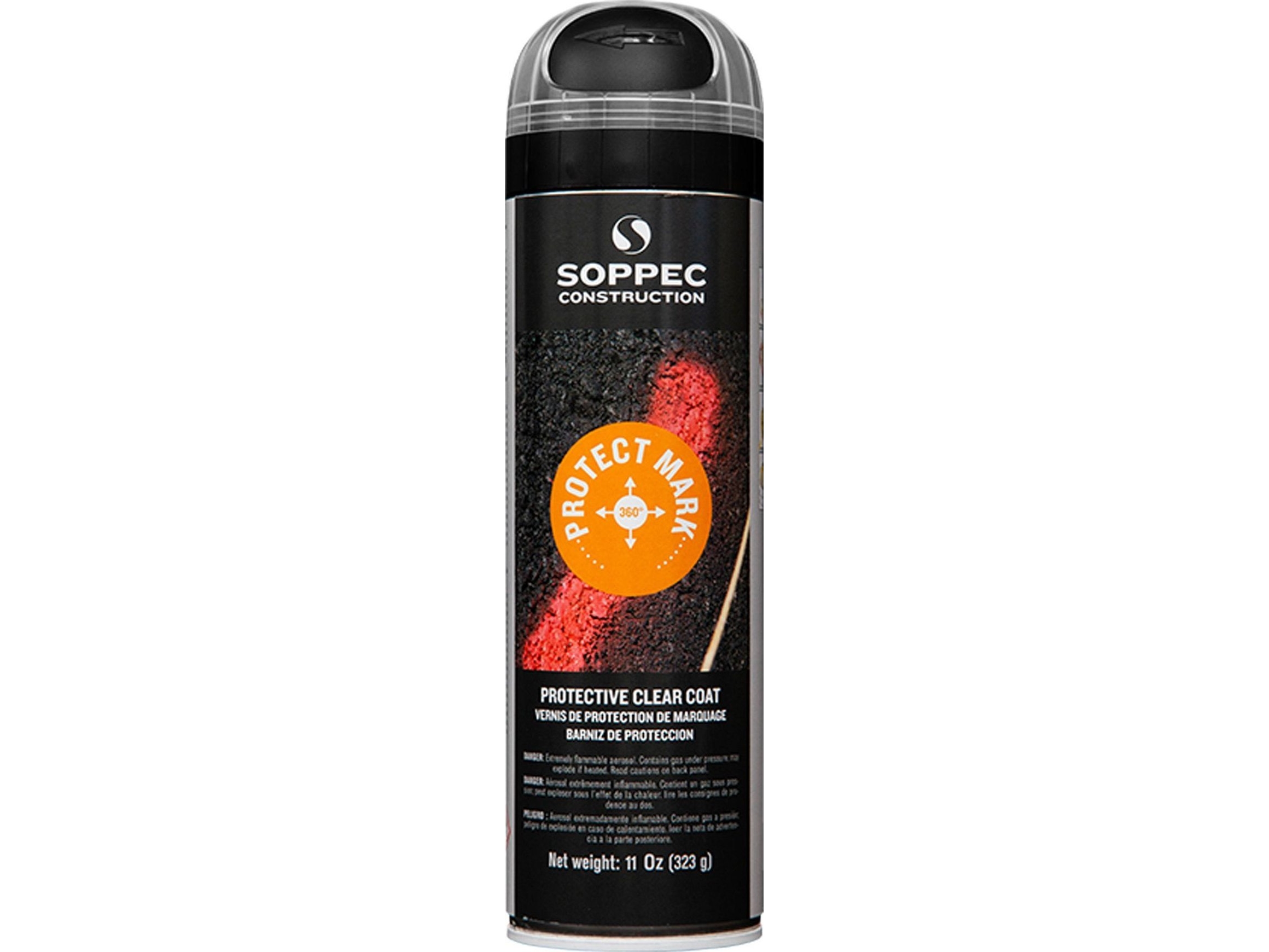 Žymėjimo dažų apsauginis lakas, SOPPEC, 500 ml.