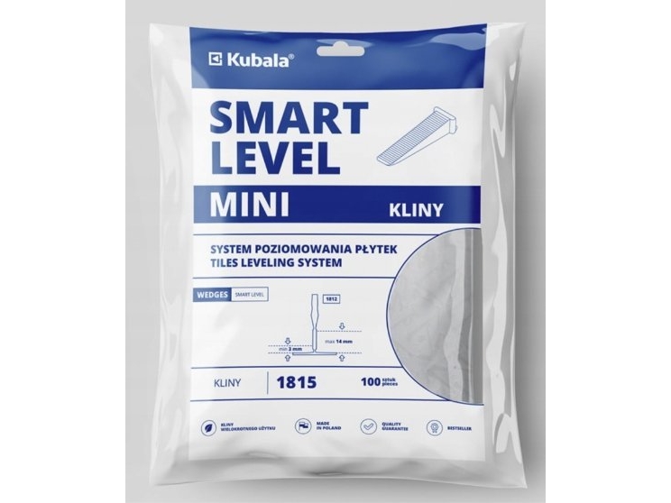 Lyginimo sistemos Kubala mini kaiščiai. 100 vnt.