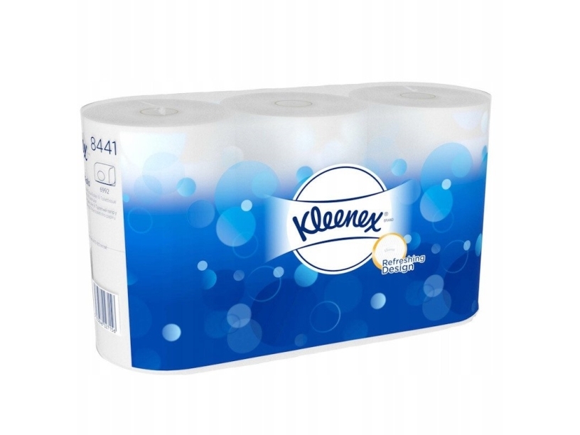 Kleenex Toilettenpapier In Kleinen Rollen, 2-Lagig, Weiß - 600 Blatt