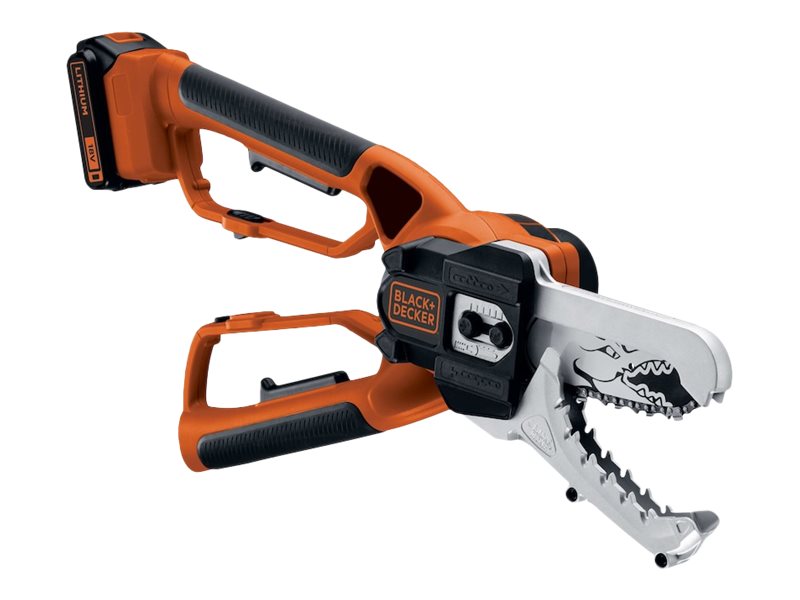 BLACK+DECKER GKC1000 Alligator - Grenkap - sladdlös - 18 V - 2 Ah - 10 cm - 3.5 kg | Trädgården - Trädgårdsmaskiner - Häcksaxar | GameStuff