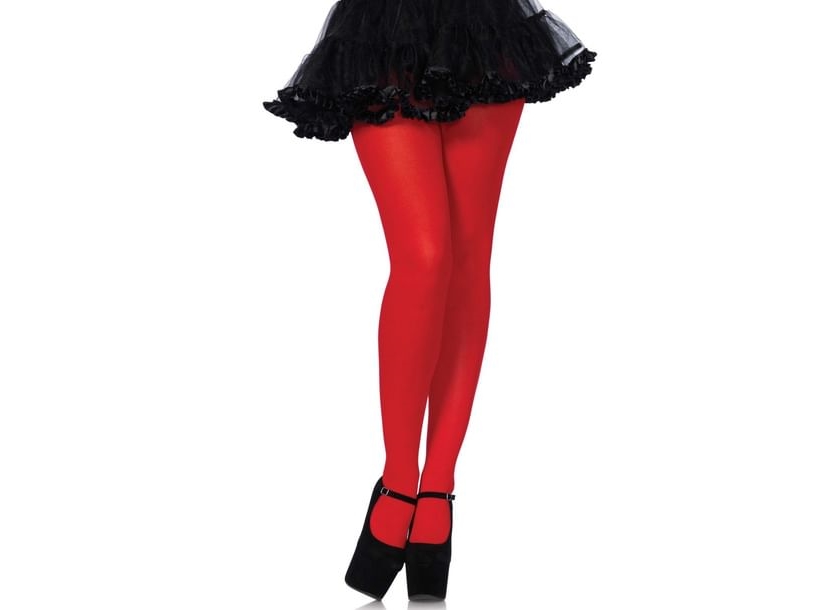 Røde strømpebukser