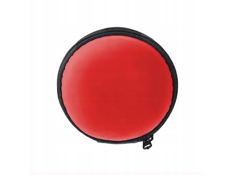 4-pak Economy headset-etui/universel cover rød