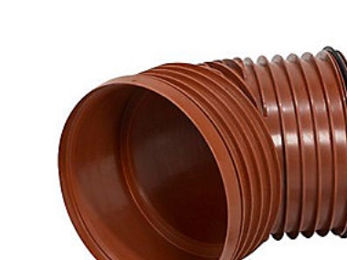 PP-bøjning 45gr. 315mm - Pragma med 1 muffe og tætn.ring. NPM. EN13476-3. Pipelife