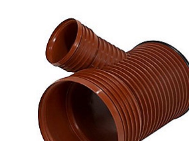 PP-grenrør 45gr. 315x160mm - Pragma med afgrening til glat rør. NPM. EN13476-3. Pipelife