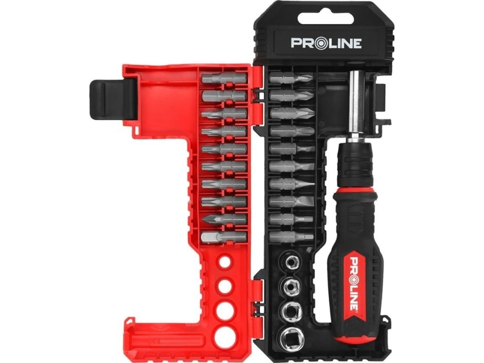 Pro-Line Proline Proline Socket And Socket Set With Screwdriver, 25 Pcs. Proline