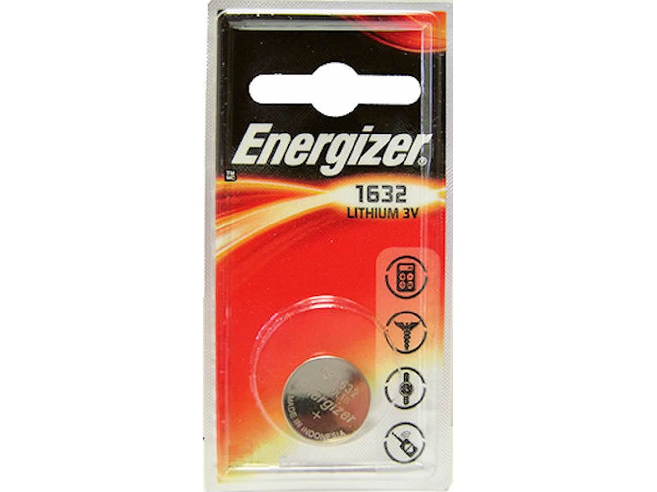 Energizer Cr1632, Einwegbatterie, Cr1632, Lithium, 3 V, 1 Stück(E)