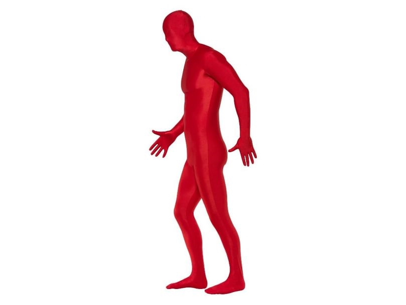 Roter Skinsuit
