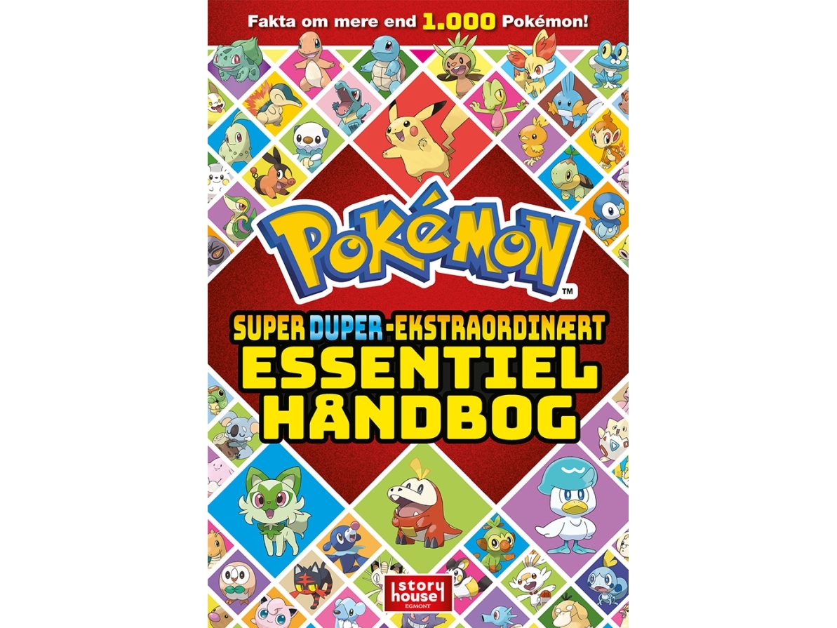 Pokémon - Super Duper-Ekstraordinært Essentiel Håndbog Pokémon Språk: Danska | Böcker - Barnböcker | GameStuff