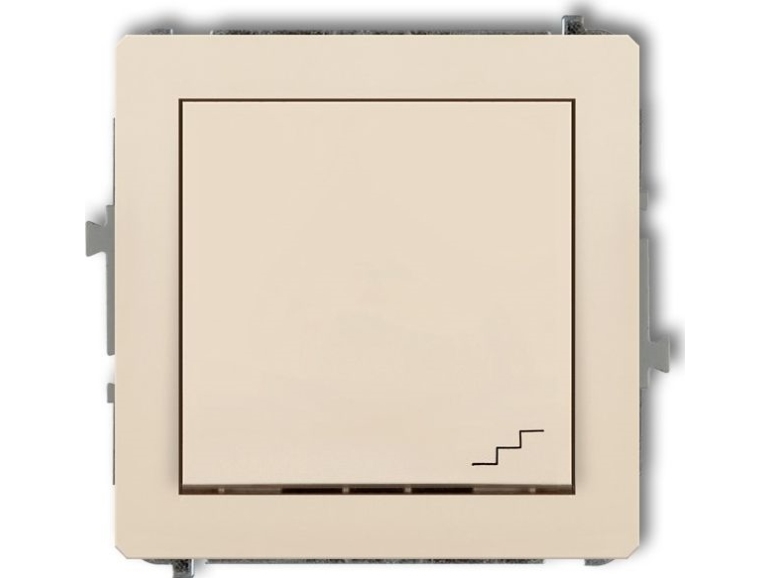 Karlik Deco Treppenlichtschalter Beige 1Dwp-3
