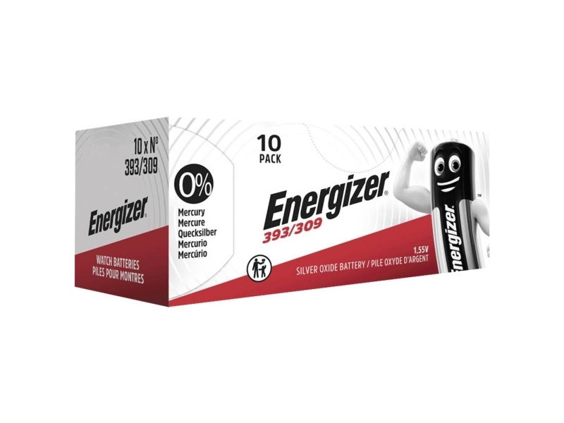 Energizer Silberoxid 393/303 Batterie (1 Packung)