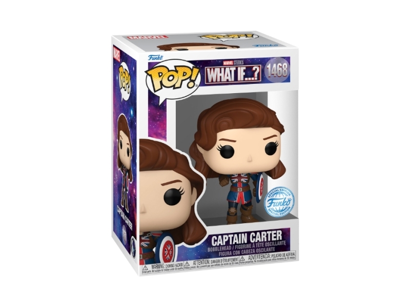 Funko! Pop Vinyl Excl. What If S2 Captain Carter