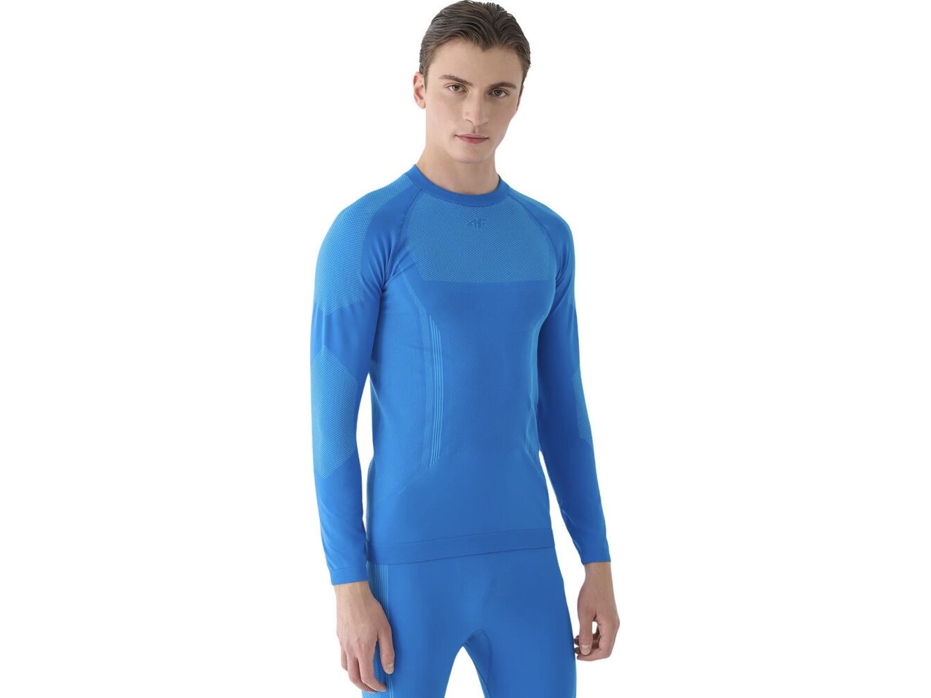 Herren Thermounterwäsche Sweatshirt 4F M165 Blau 4Fwaw24useam165 33S S/M