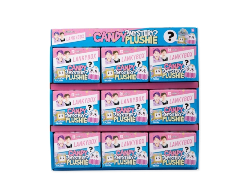 LANKYBOX MYSTERY MINI PLUSHIES S3 ASS CDU - assorted