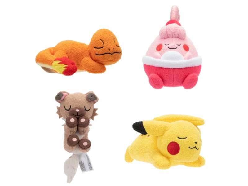 POKEMON SLEEPING PLUSH 12 CM CDU ASS - assorted | Andra leksaksmärken - Pokémon | GameStuff