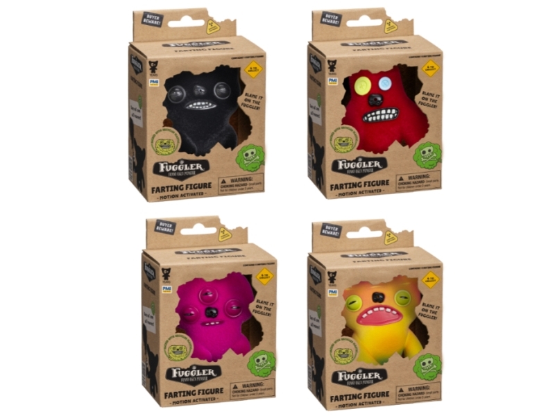 Fuggler Farting Figures Ass - Assorteret