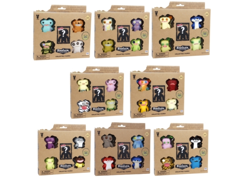 Fuggler Collectible Figures Deluxe 5 Pk Ass - Assorted