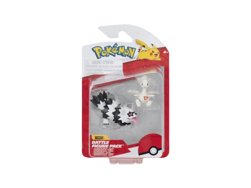 POKEMON BATTLE FIGURE GALARIAN ZIGZAGOON/TOGETIC | Andra leksaksmärken - Pokémon | GameStuff