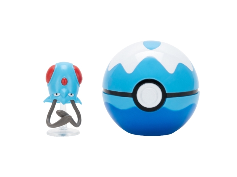 POKEMON CLIP N GO TENTACOOL WITH DIVE BALL | Andra leksaksmärken - P-R - Pokémon | GameStuff