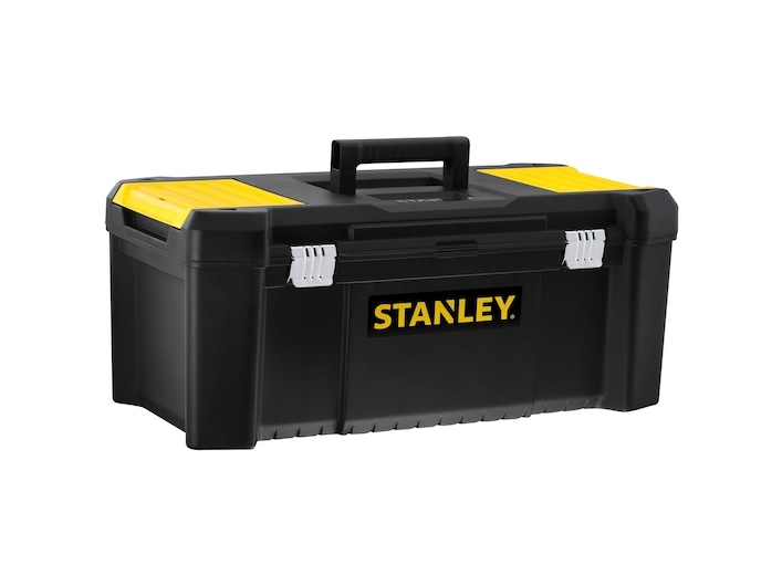 Black & Decker STST82976-1, Værktøjskasse, Sort, Gul, 33 L, 25 kg, 665 mm, 280 mm