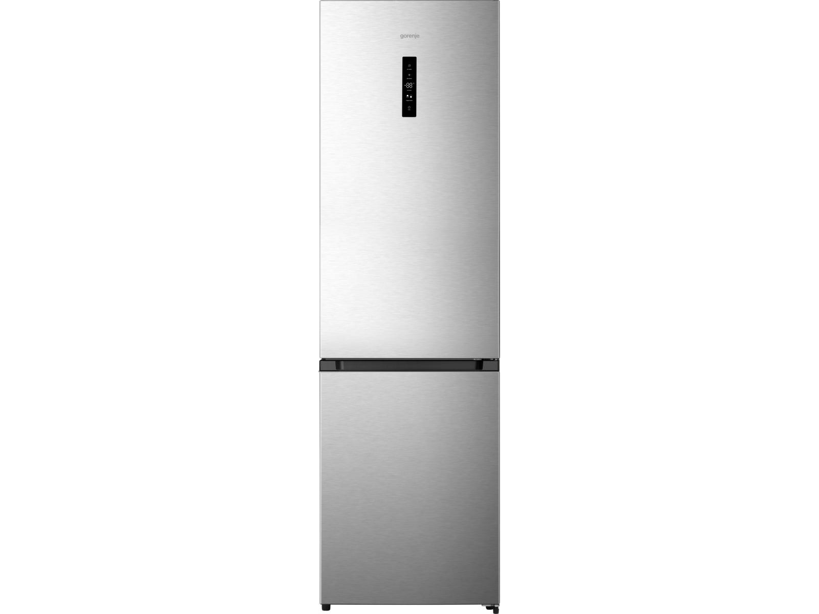 Gorenje NRK620AAXL4, 336 L, SN-T, 7 kg/24t, A, Frisk zone, aflukke, Grå, Rustfrit stål, Mørkegrå