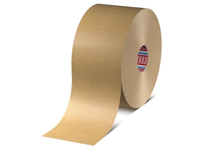 TESA 4713 Papier Standard, Valkoinen, Sulkeminen, Pakkaaminen, Paperi, 50 m, 50 mm, 0,125 mm