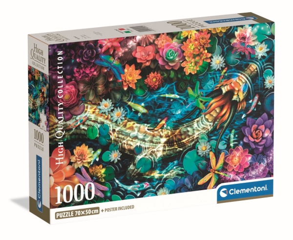 Puslespil Hqc Koi River, 1000 Brikker
