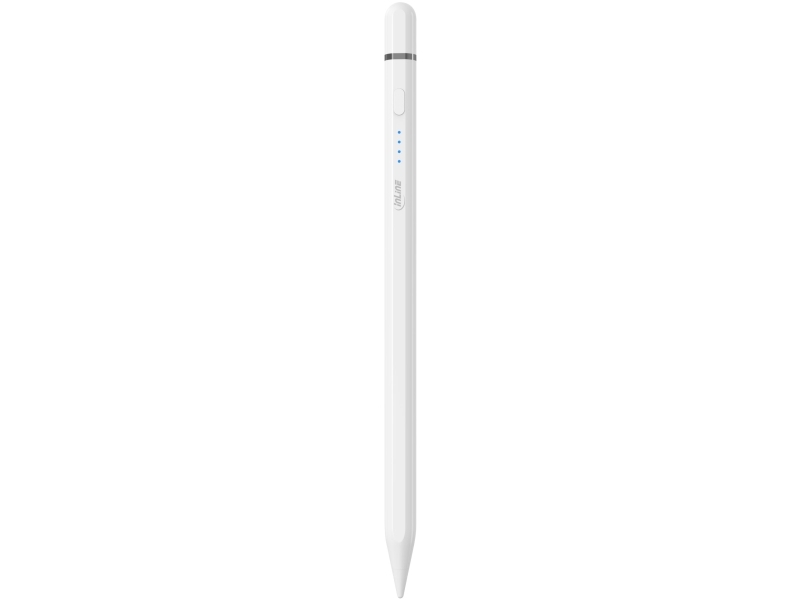 Inline 55468W, Tablet, Apple, Hvid, Hvid, Acrylonitrilbutadienstyren, Aluminium, Lithium