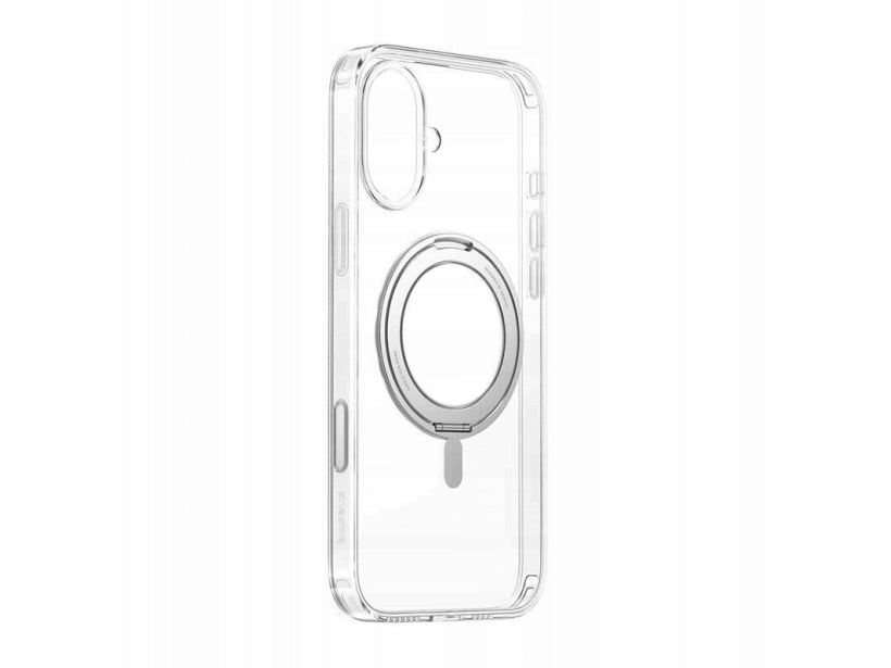 Baseus Skyring 360° Ip16 Magnetic Case With Stand (Transparent)